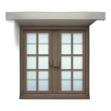 camara en ventana sticker