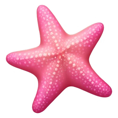 pink starfish sticker