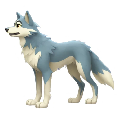 Animal-Jam-Wolf full body sticker