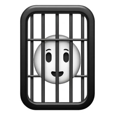 Jail emoji sticker