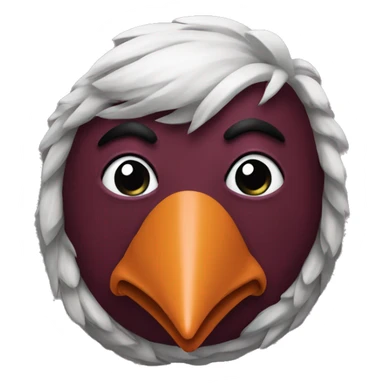 The Hokie bird sticker