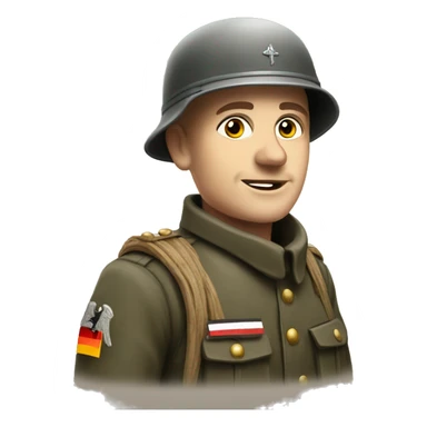 german solider 40s sticker