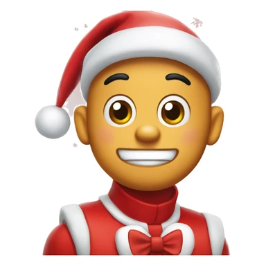 Jollibee in Christmas  sticker