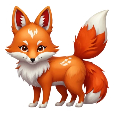 kitsune sticker