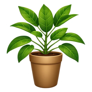 coffee houseplant sticker