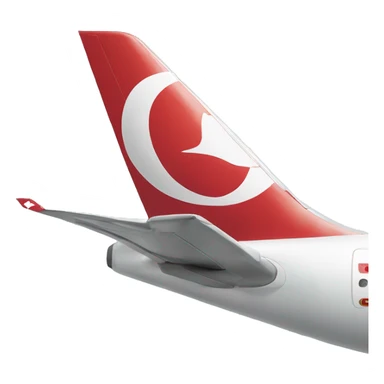 Make me the Turkish Airlines Wing on the plane emoji sticker