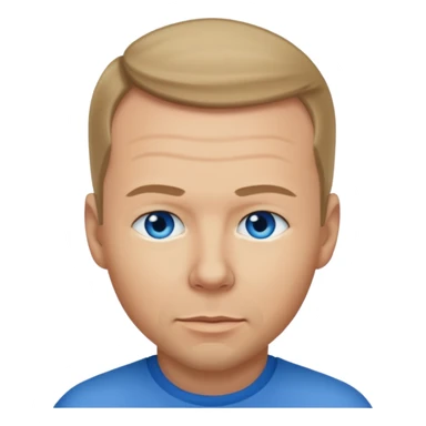 Donnie Wahlberg with dark blonde hair sticker