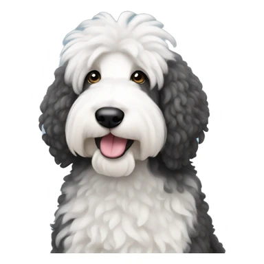 Sheepadoodle sticker