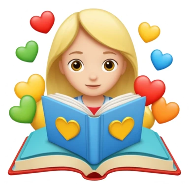 a story picture book sticker