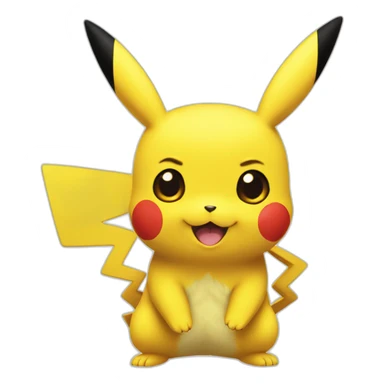 Pikachu pokémon sticker