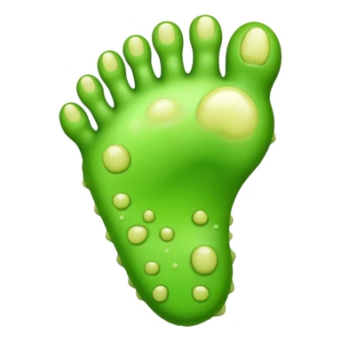 foot fungus emoji sticker