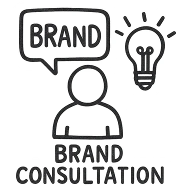 Brand Consultation icon sticker