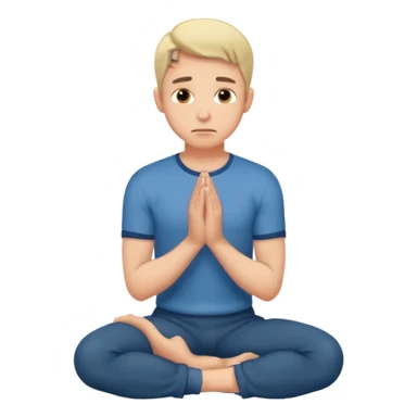 a man who bend the knee sticker