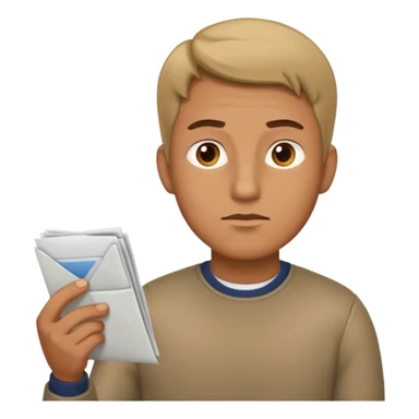 read mail with no rection man sticker