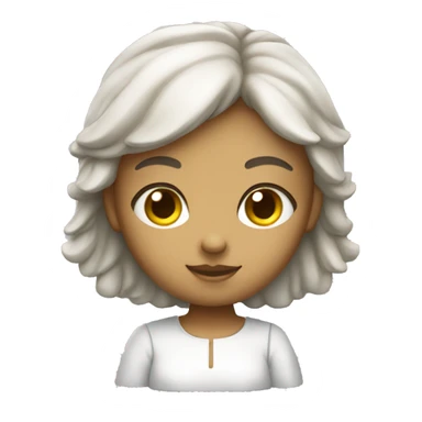 girl angel statue sticker