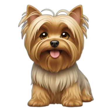 Yorkshire terrier sticker