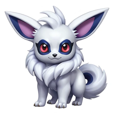 Epic Shiny Cool Cute Kawaii Eevee-Absol-Zorua-Pokemon Full Body sticker