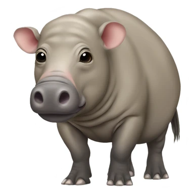 Babirusa sticker