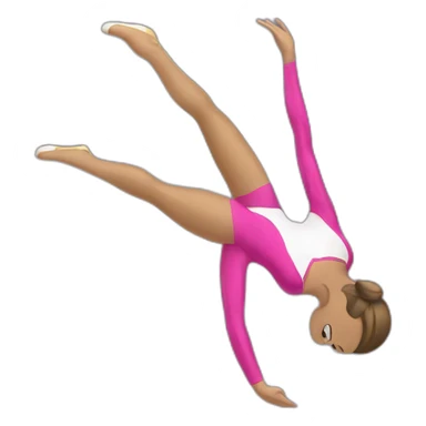 female apparatus gymnastics swag sticker