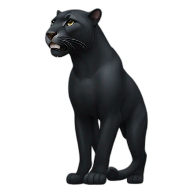 Black Jaguar sticker