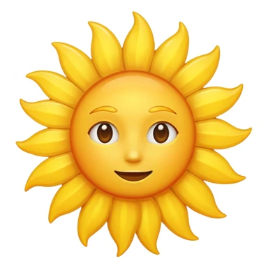 The sun is shining  sticker