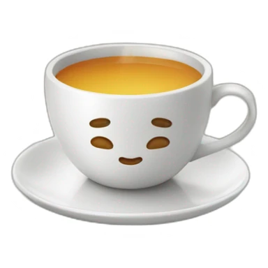 tasse de thé avec sachet sticker