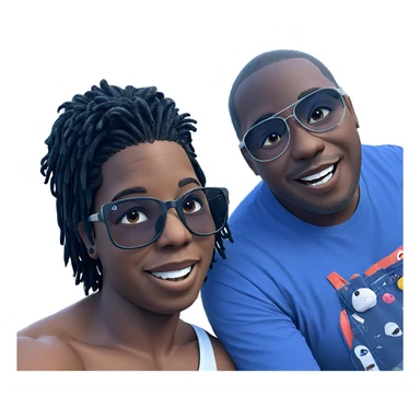 boys hanging out outdoors sticker