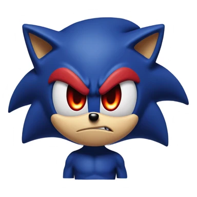 evil sonic sticker