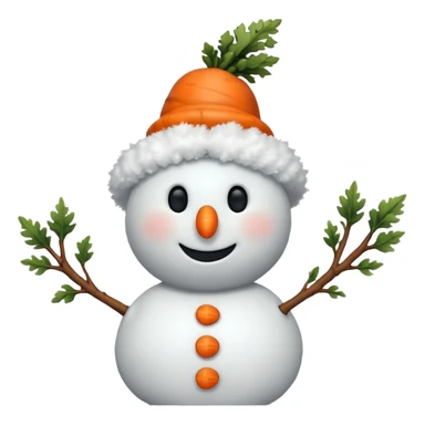 snowman  sticker