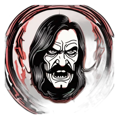 Lemmy of motorhead angry sticker