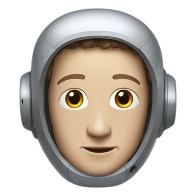 zuckerberg robot sticker