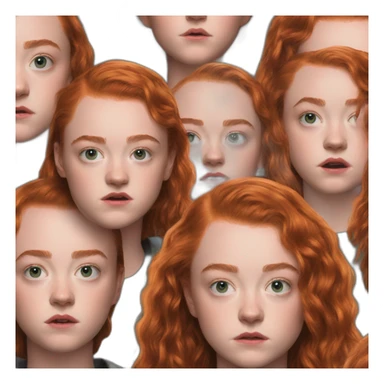sadie sink mad mad stranger things sticker