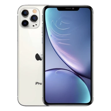 iPhone 16 Pro, minimal background, front view sticker