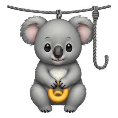 Koala with a noose sticker