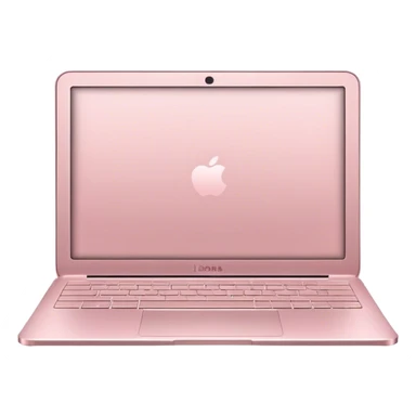 Light pink laptop  sticker