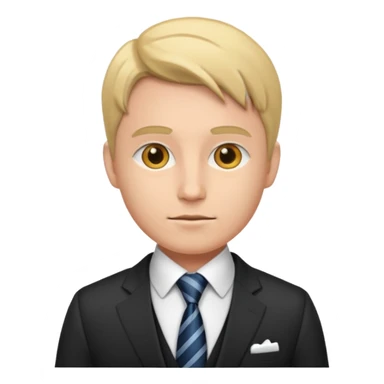 investor, one person sticker