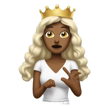 ticket drama queen  sticker