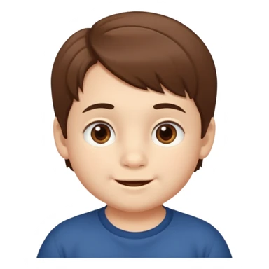 QUIERO QUE ME HAGAS A UN NIÑO DE 6 AÑOS, TIENE LA MELENITA UN POCO LARGA, LA CARITA ESTRECHA Y MOFLETES MUY BONITOS, OJOS MARRONES Y IEL CLARA, EL PELO UN PCOO MAS CLARO, LA BOCA UN POCO MAS GRANDE Y LA NARIZ UN PELIN MAS ANCHA DE ABAJO ES IN CHICO sticker