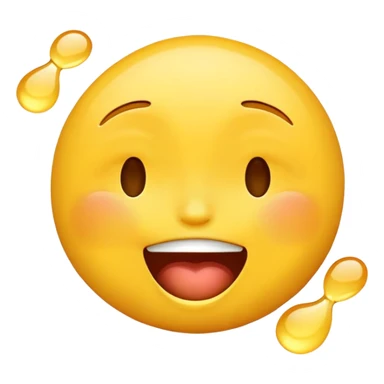 emoji face transitioning between laughing and crying emotions sticker