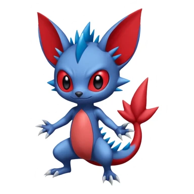 Scizor-Stitch-Sneasel-fusion (full body) sticker