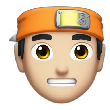 naruto pixelated sticker