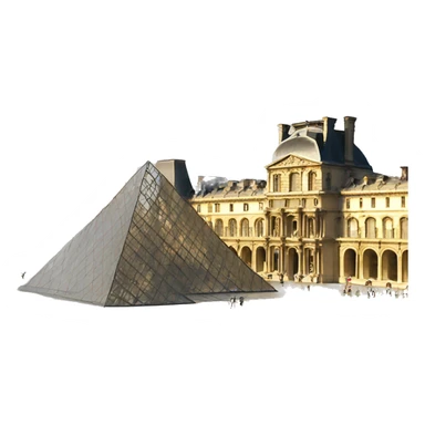 louvre sticker