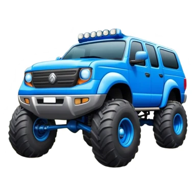 Bigfoot - Bigfoot 4x4 (Model Year: 2022) (Iconic colour: Blue) sticker