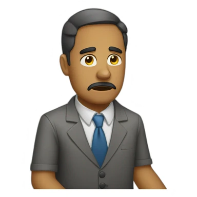 Tired of work sticker