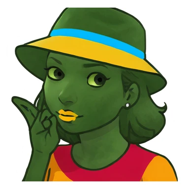 black girl face palming sticker