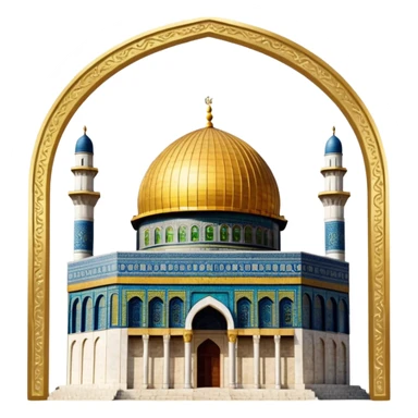 Dome of the rock, Palestine sticker
