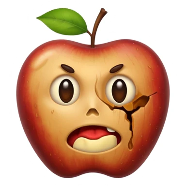 Rotten Apple sticker