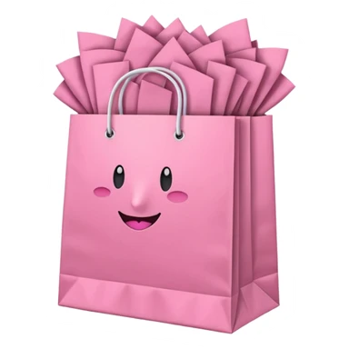 Mas bolsas de papel coquette sticker