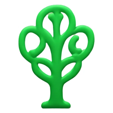 Green pintrest logo sticker