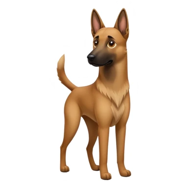 Belgian malinois dogs sticker